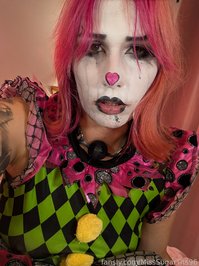 MissSugarTits96 leak - I'd like to introduce you to Crystina, a clown t