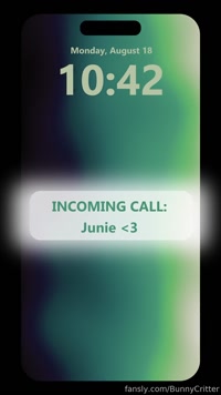 BunnyCritter leak - here's a long-distance GF roleplay where i get all