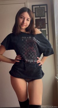 Kitttn leak - some sneak peaks for my strip tease #young #teen #