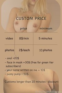 Nataliamann leak - I create custom videos and photos. Below is a tabl
