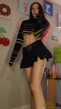 TriciaKat leak - This fits so cute coming off