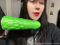 nymphovamp leak - got 2 new dildos who wants to see me try them?