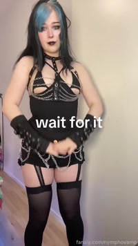 nymphovamp leak - #fyp #goth #gothgirl #egirl #altgirl #young #pale