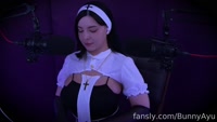 BunnyAyu leak - ️ NUN ROLEPLAY ASMR ️ The chapel is quiet, the