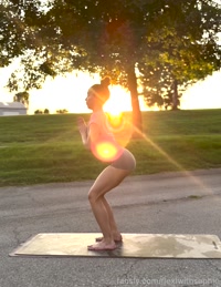 flexiwithsophie leak - I'm all yours this morning #fyp #yoga #yogagirl