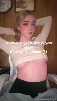 catmips_bb leak - def not wondering for myself... #19 #19yrs #blond