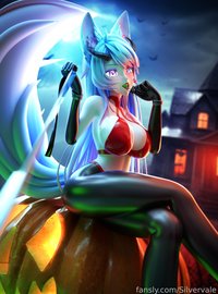 Silvervale leak - you look pretty good on a leash for me... bark lik