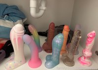 belsgoddess leak - my dildo collection not including plugs or other