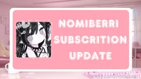 nomiberri leak - ❤️‼️ MY BERRI'S, BIG UPDATES TO SUBSCRIPTIONS, PLE