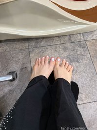 nomiberri leak - Got a pedicure yesterday, what do you think? White