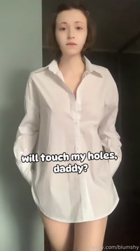 blumshy leak - my holes are shy #fyp #teen #8teen #young #18yo #