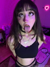 JesterSlut leak - if youre interested in a custom video from me, let