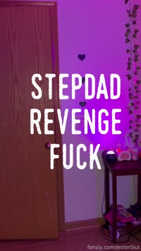 JesterSlut leak - Stepdad Taboo Roleplay, 18yo Gives BJ + Pounds Pus