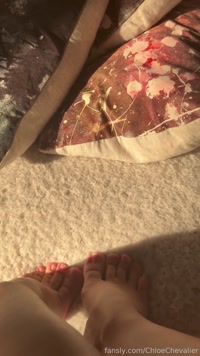 ChloeChevalier leak - Do you like my toes ? #chloechevalier #francaise