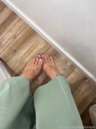 Kalalehlani leak - New Mani Pedi first time doing brown French.