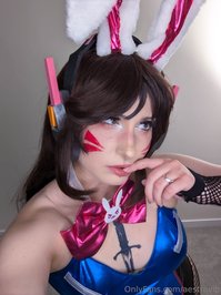 aestravip leak - bunnysuit d.va photoset spam :3
