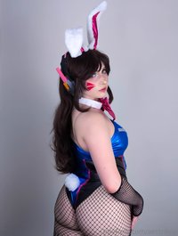 aestravip leak - high heels and fishnets you almost wouldn't be able to tel..