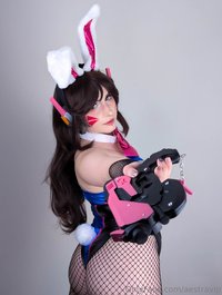 aestravip leak - character: bunnysuit d.va (●'◡'●) from overwatchI've had thi..