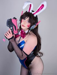 aestravip leak - bunnysuit d.va photoset spam :3