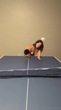 alanarose8 leak - Ping pong master (not) swipe for fun vid of me playing!