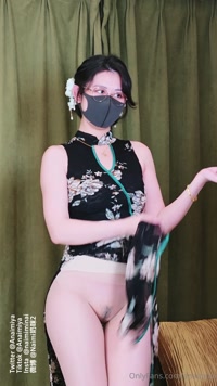 anaimiya leak - Hope you like Chinese lady~我自关山点酒，千秋皆入喉。
