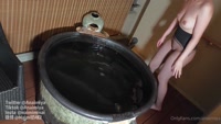 anaimiya leak - Wearing stockings and masturbating in a hot spring But wh..