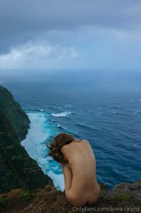 anna.ralphs leak - Part 4 Wind. Skin. Edge of the cliff. I was naked and high ..