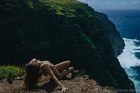 anna.ralphs leak - Part 4 Wind. Skin. Edge of the cliff. I was naked and high ..
