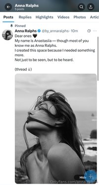 anna.ralphs leak - Oh god, guys ‍ I just did it — posted my very first tweet...