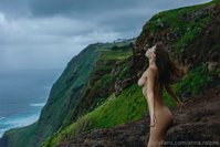 anna.ralphs leak - Part 4 Wind. Skin. Edge of the cliff. I was naked and high ..