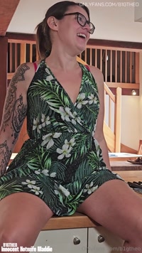 b1gtheo leak - The naughty Innocent Hotwife wanted me to fuck her in the Ki..