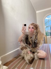 belledelphine leak - its actually so cozy being covered in furrrrr, maybe thats w..