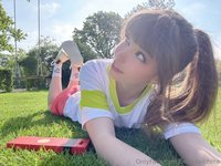 belledelphine leak - **A beautiful day out..** ☀️ Dressing up as Chihiro and ..
