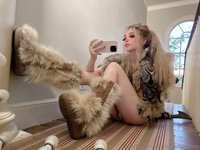 belledelphine leak - its actually so cozy being covered in furrrrr, maybe thats w..