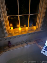 belledelphine leak - just had a relaxing warm candle lit bath, have to make sure ..
