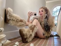 belledelphine leak - its actually so cozy being covered in furrrrr, maybe thats w..