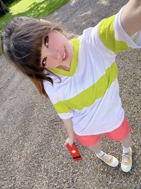 belledelphine leak - **A beautiful day out..** ☀️ Dressing up as Chihiro and ..