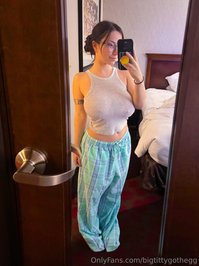 bigtittygothegg leak - Comfy in my pajamas :) wish you could feel how soft this shi..