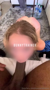 bunnytrainervip leak - Treating her BBC addiction