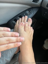 camicutesoles leak - Pay for my mani/pedi? I had to refresh my frenchies for my..