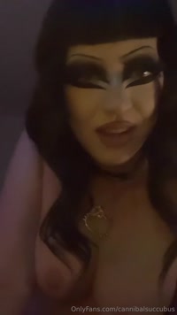 cannibalsuccubus leak - POV: you’re sexting the feral psycho goth metalhead bitch wh..