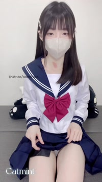 catmint_2022 leak - 對著鏡頭自慰很羞恥但是好興奮...流了很多白漿你會幫我舔乾淨嗎？-影片透過私訊發送囉Pleasuring mysel..