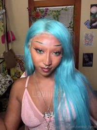 celest_lynx leak - Hiyaa, whatcha think about the blue hair?! In this video I’..