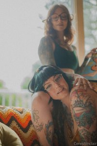 ceressinclair leak - a 70s dream with my best friend @goaskalex shot by Sarah En..