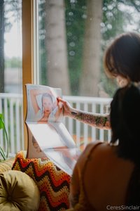 ceressinclair leak - a 70s dream with my best friend @goaskalex shot by Sarah En..