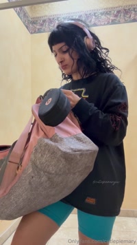 cutiepiemary leak - new gym bathroom video coming soon