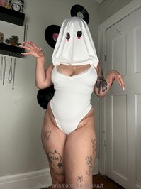 digitalsluut leak - I can’t tell if this is sillier or sexier without the dress ..