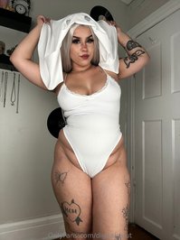 digitalsluut leak - I can’t tell if this is sillier or sexier without the dress ..