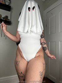 digitalsluut leak - I can’t tell if this is sillier or sexier without the dress ..