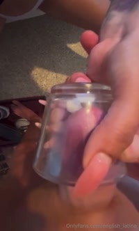 english_latina leak - Who wants to see me drink it?Like this video and DM me